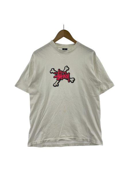 OLD STUSSY クロスボーンTシャツ M[値下]