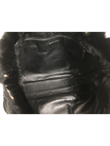 CHANEL  トートバッグ ファーハンドバッグ