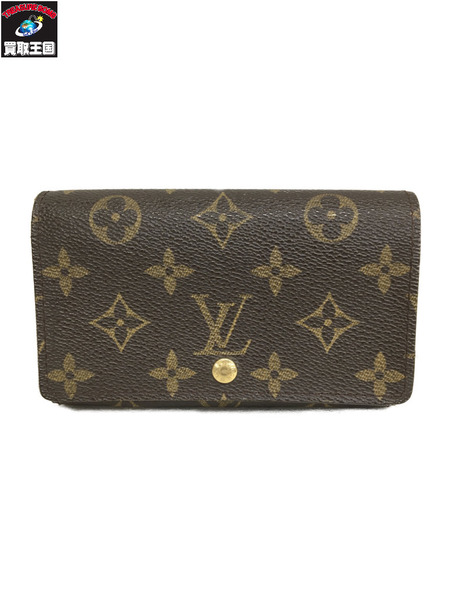 注目ショップ・ブランドのギフト モネ ポルト VUITTON LOUIS ビエ モノグラム トレゾール 小物