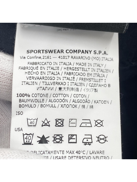 STONE ISLAND パンツ MARINA ショーツ ブラック/グレー W30