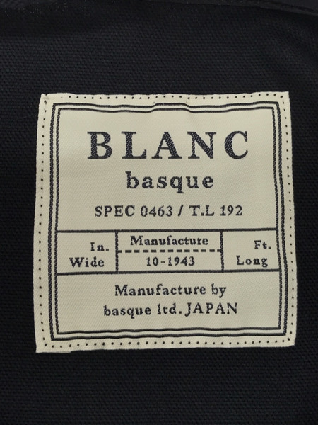 blanc basque シンプル サロペット BLK BB11-303 サイズ38[値下]