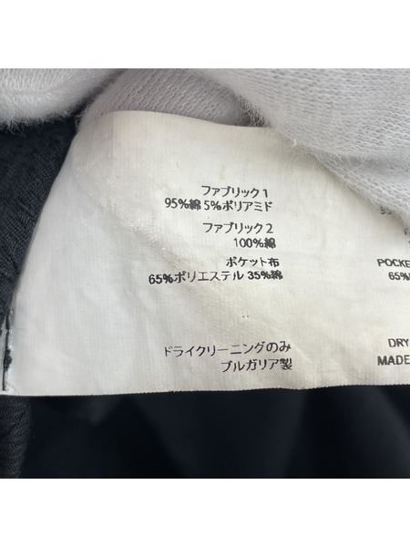 kikokostadinov 22ss HAIDU HEM TROUSER トラウザーズ 44 ブラック[値下]