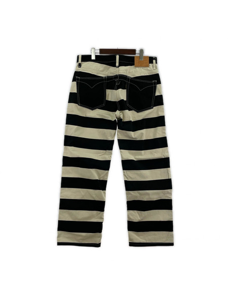 VANSON パンツ ボーダーダックパンツ(36)
