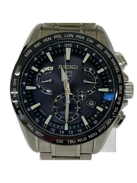 SEIKO ASTRON GPS SOLAR ソーラー クロノグラフ 腕時計 8X53-0AD0-2