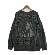 HYSTERIC GLAMOUR ニット・セーター PAISLEYジャカード オーバーサイズスウェット
