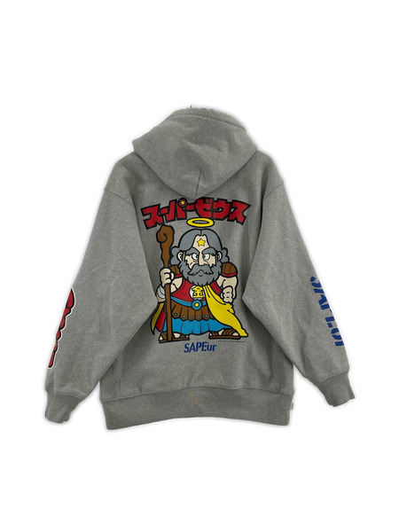 SAPeur スウェット・トレーナー ×ビックリマン/グレー/L