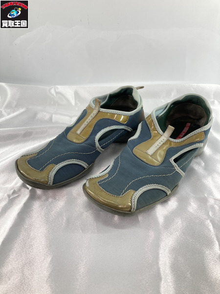 靴 PRADA SPOATS Technical Slipone