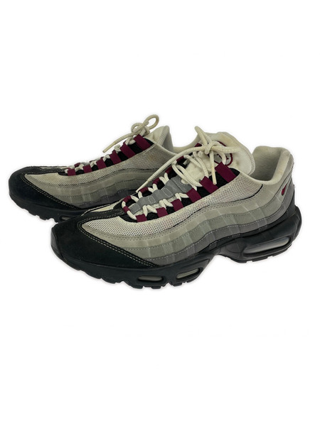 NIKE スニーカー AIR MAX 95 PEARL GREY BEETROOT  30cm