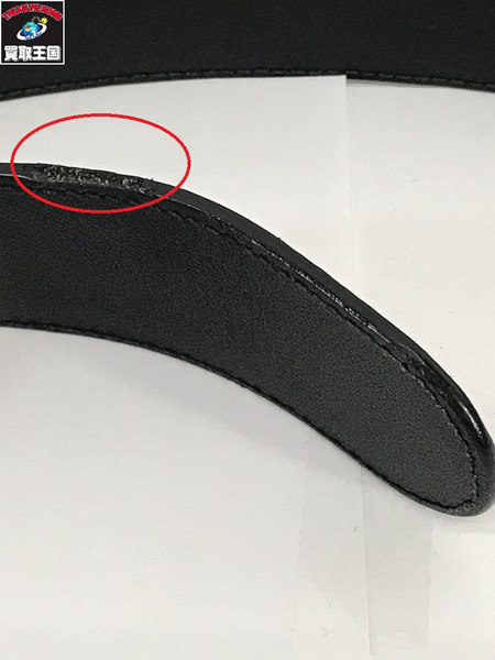  GUCCI 411924・CWCIN・110・44・493075 シグネチャー レザーベルト