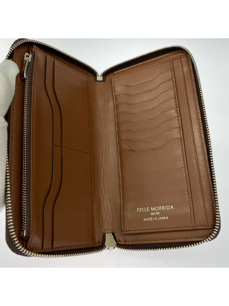 長財布 PELLE MORBIDA ラウンドジップ
