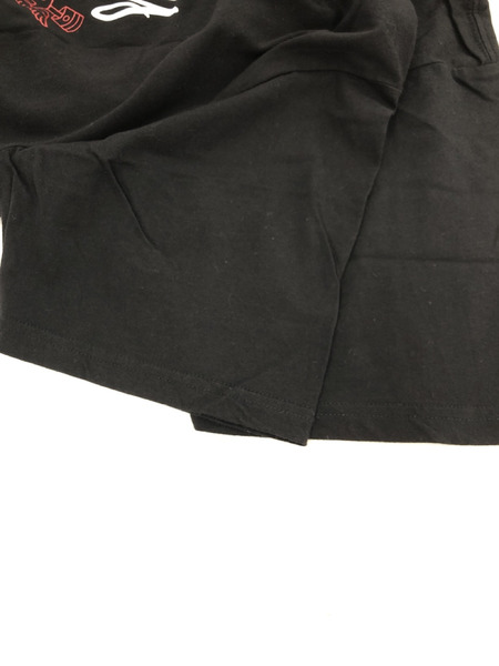 STUSSY×NEIGHBORHOOD LIFE MEMBER Tシャツ(M) ブラック[値下]
