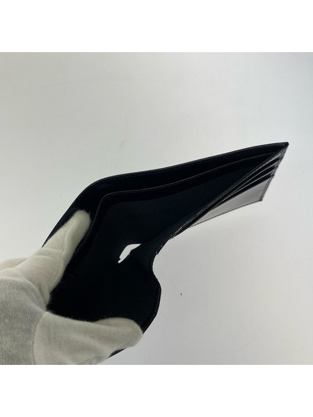 コンパクトウォレット BVLGARI スムースレザー ABMMEE