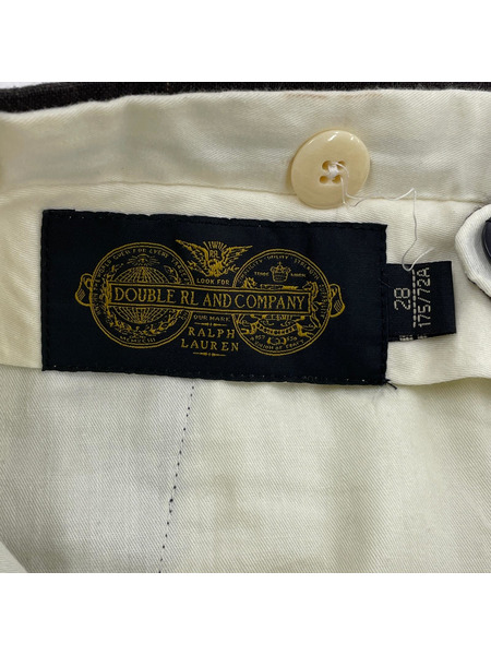 RRL パンツ リネン スラックス