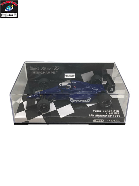 1/43 25 ミニチャンプス TYRRELL FORD 018 GP 1989[値下]