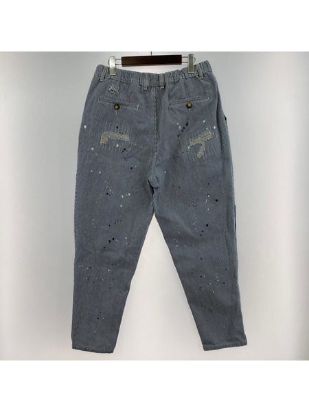 CAMBIO パンツ DENIM PAINTER PANTS/ブルー