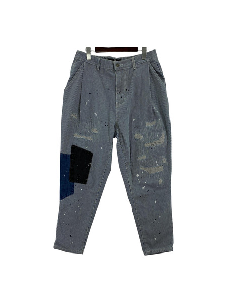 CAMBIO パンツ DENIM PAINTER PANTS/ブルー