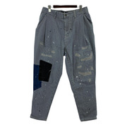 CAMBIO パンツ DENIM PAINTER PANTS/ブルー