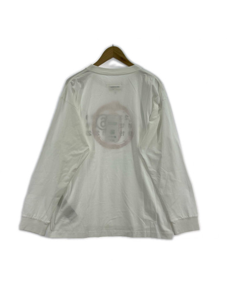 MM6 25ss YEAR OF THE SNAKE プリントロンTee M ホワイト SH2GC0021