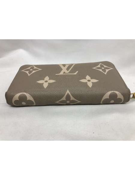 長財布 LV バイカラー モノグラム・アンプラント ジッピーウォレット