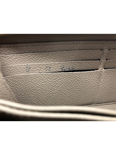 長財布 LV バイカラー モノグラム・アンプラント ジッピーウォレット