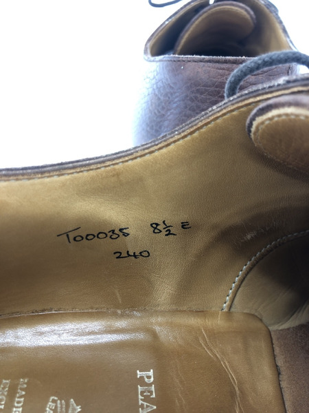 Brooks Brothers ドレスシューズ ストレート 茶 8.5[値下]