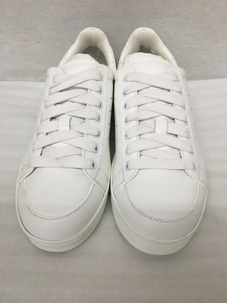 LOEWE　レザースニーカー（39）白