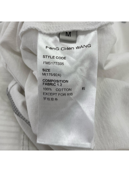 FenG CHen WANG panel Tee FMS17TS05 白 (M)