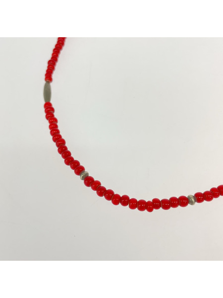 ネックレス 血赤ホワイトハーツ ネックレス 約50cm