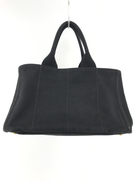 PRADA BN1877 カナパ キャンバストートバッグ 黒 [値下]