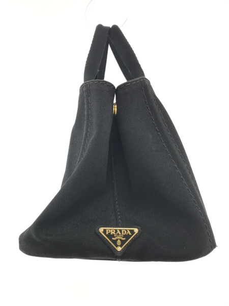 PRADA BN1877 カナパ キャンバストートバッグ 黒 [値下]
