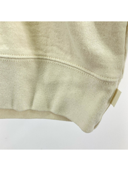 Supreme スウェット・トレーナー Cutout Logo Crewneck アイボリー