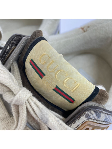 GUCCI ULTRAPACE 592345 サイズUS7.5 外箱有 履キ口、シュータン、汚レ有