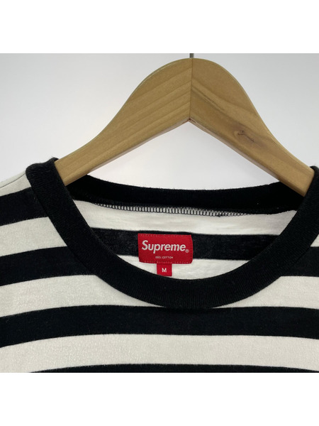 Supreme 半袖Tシャツ・カットソー 17ss Bar Stripe Tee M