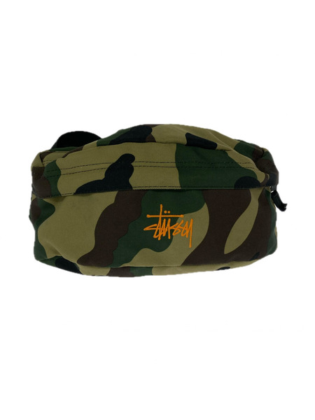 STUSSY ボディバッグ カモ柄