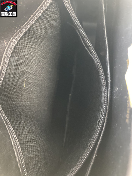 CHANEL シャネル チェーンショルダーバッグ パテントレザー　ゴールド金具　ブラック 黒