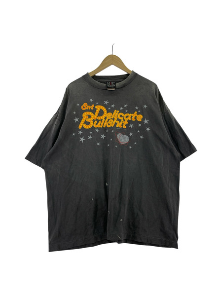 SAINT MICHAEL ー 25SS DELICATE BULLSHIT SS TEE (XXL)[値下]