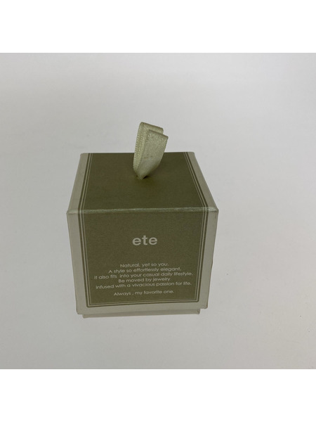 ete ネックレス・ペンダント K10 色石付 ペンダント