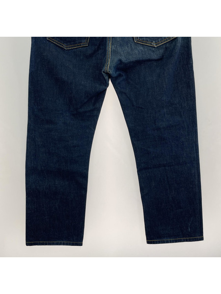 Supreme 赤パッチデニムパンツ インディゴブルー