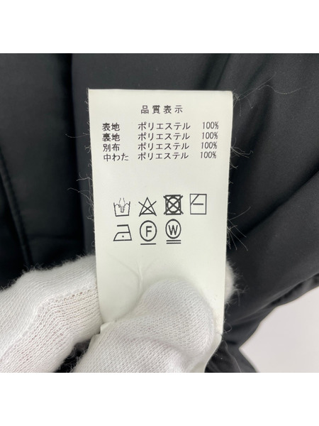 DESCENDANT ダウンベスト 24AW MUMMY PADDING VEST THINSULATE 黒 2