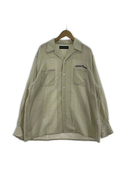WACKO MARIA 26SS 50'S SHIRT L/S TYPE-2 オープンカラーシャツ XL アイボリー