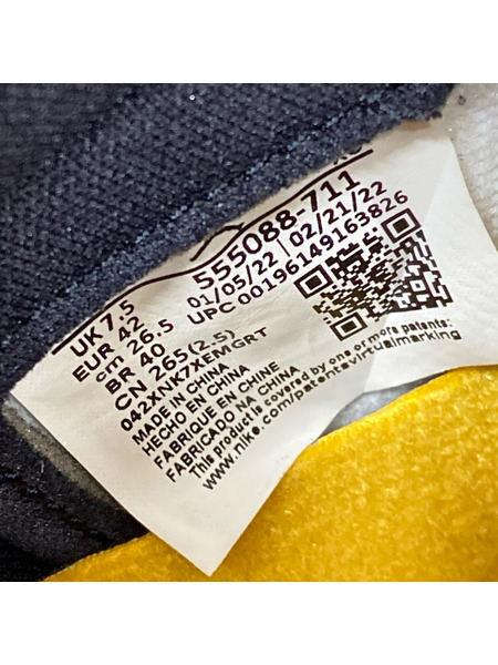 NIKE Air Jordan 1 Retro High OG Taxi 26.5cm イエロー