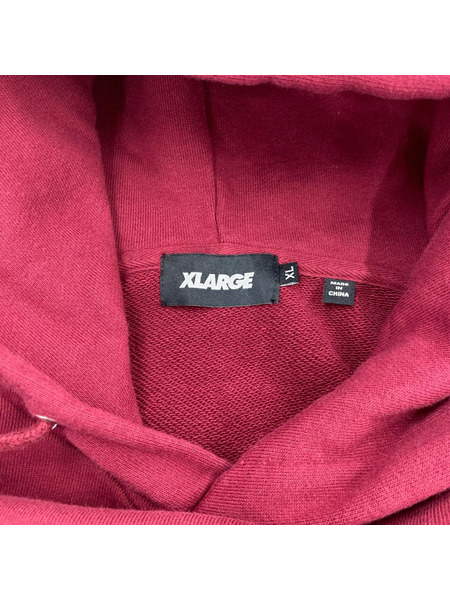 XLARGE パーカー レッド XL