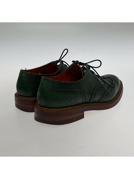 Tricker's シューズ ウイングチップレザーシューズ グリーン M6399