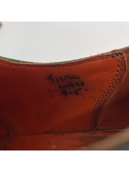 Tricker's シューズ ウイングチップレザーシューズ グリーン M6399