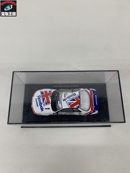 1/43スケールカー TOMY 1/43 Reebok SKYLINE R32