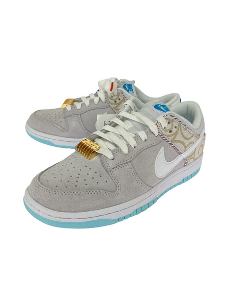 NIKE スニーカー Dunk Low Barbershop 26cm DH7614-500[値下]