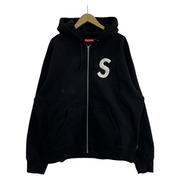 Supreme パーカー 23AW S Logo Zip Up Hooded Sweat （L）