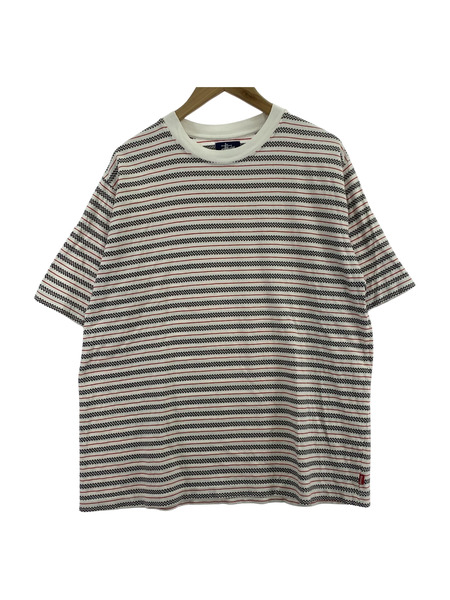 STUSSY 半袖Tシャツ・カットソー 90SS 紺タグ S/S ボーダーTEE