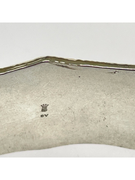 SPARKING スパイダーウェーブ シルバー バングル