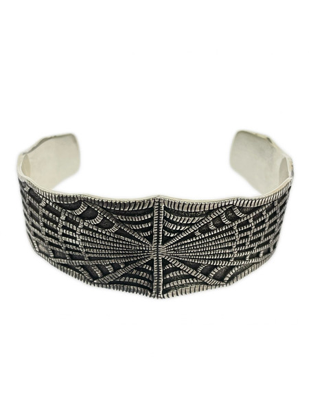 SPARKING スパイダーウェーブ シルバー バングル